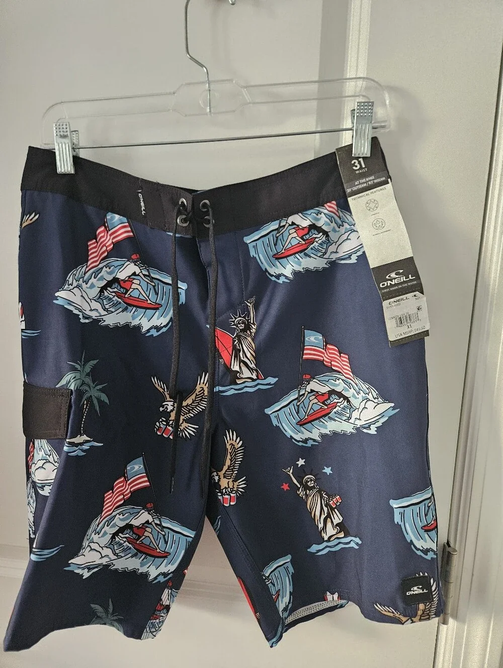 NWT O'Neill Men's Lennox USA 20